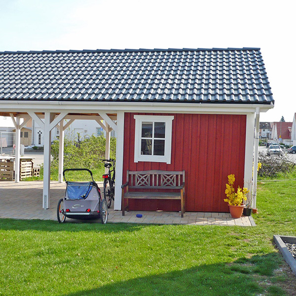 Carport Dacheindeckung: Dachpfannen