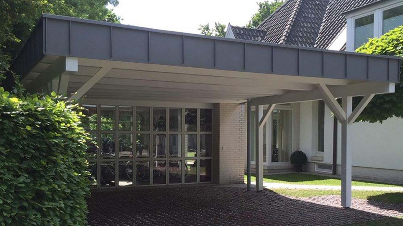 Carport mit Schare