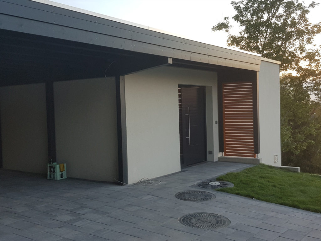 Carports als Sonderkonstruktionen - mit DeinCarport.com kein Problem