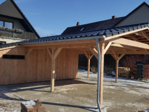 Carports mit Geräte- und Abstellraum - mit DeinCarport.com kein Problem