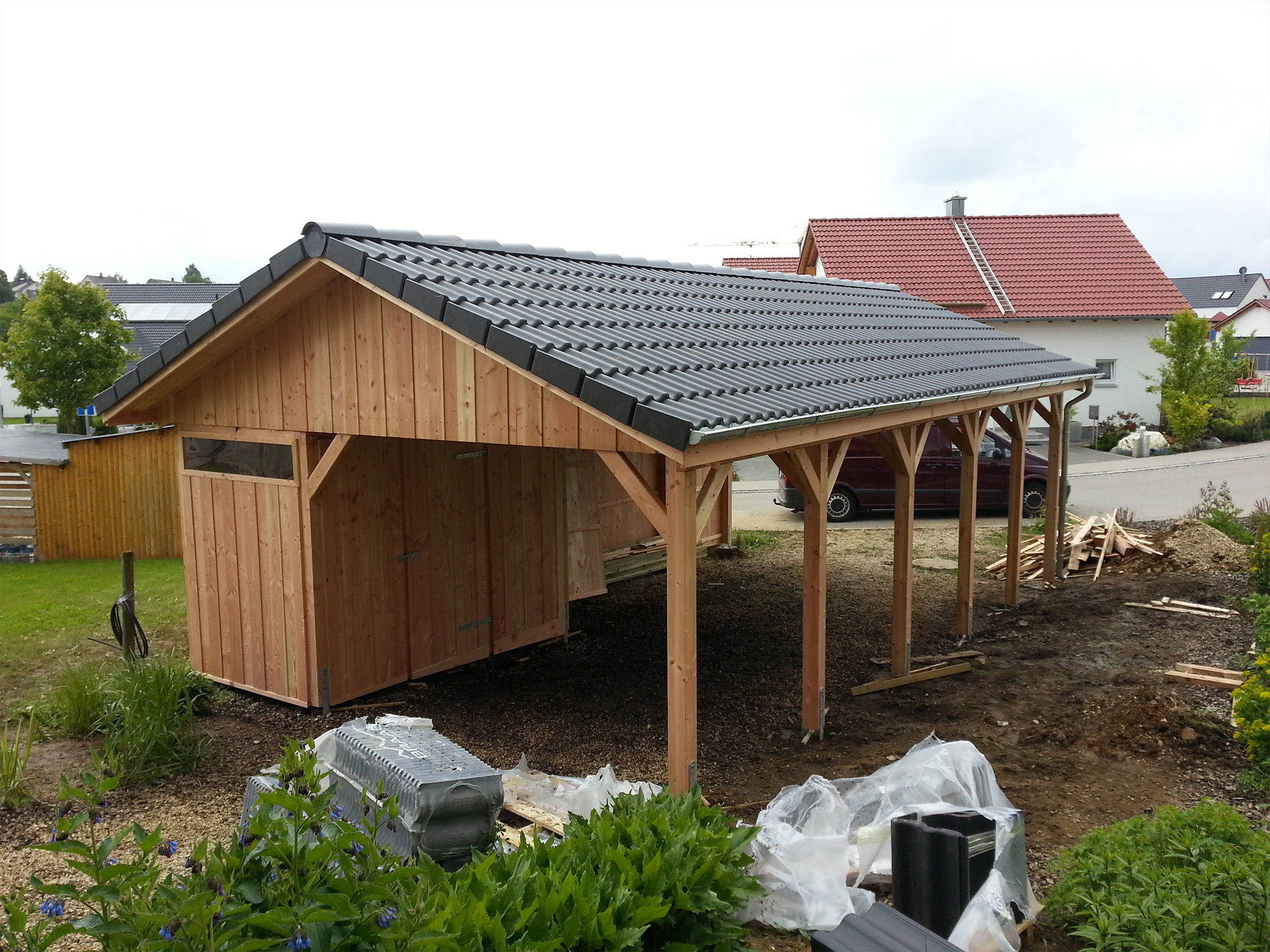 Individuelle Carports aus Holz - Qualität made in Germany